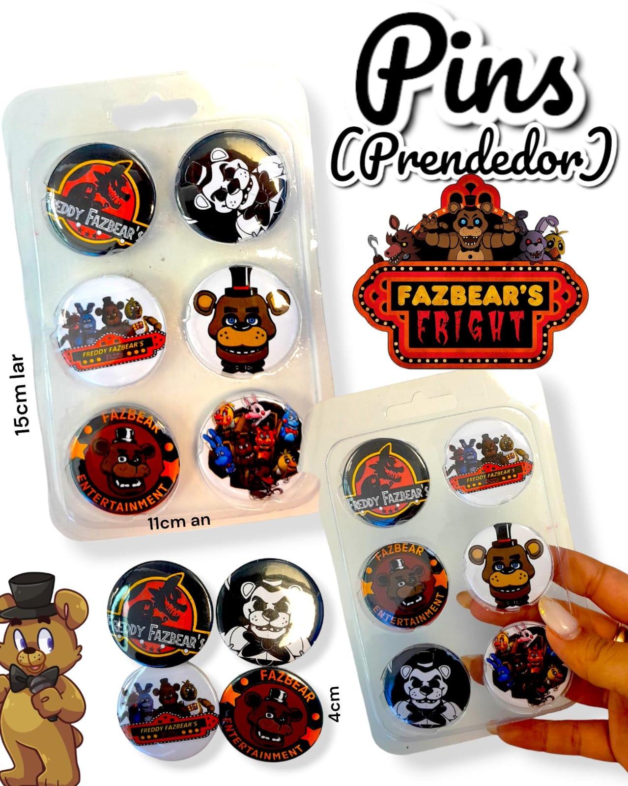 Pins (Prendedor) five nights at freddy's